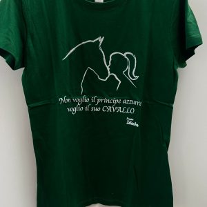 MAGLIETTA NON VOGLIO IL PRINCIPE AZZURRO, VOGLIO IL SUO CAVALLO - BIMBO