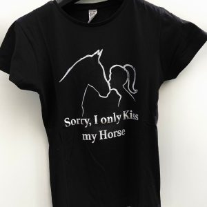 Maglietta Sorry I only kiss my horse
